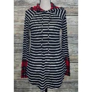 Hoodie with Flannel by Adora